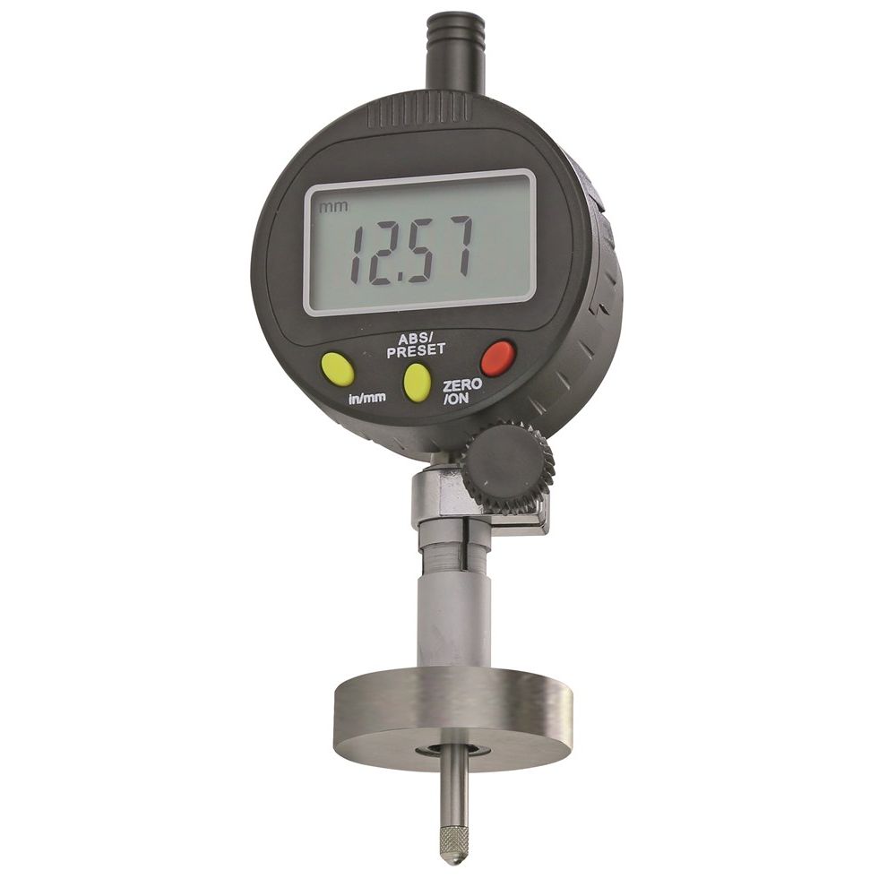 Digitale draaimeter 25mm, met meetbrug rond ø 16mm, meetdiepte 140mm-0