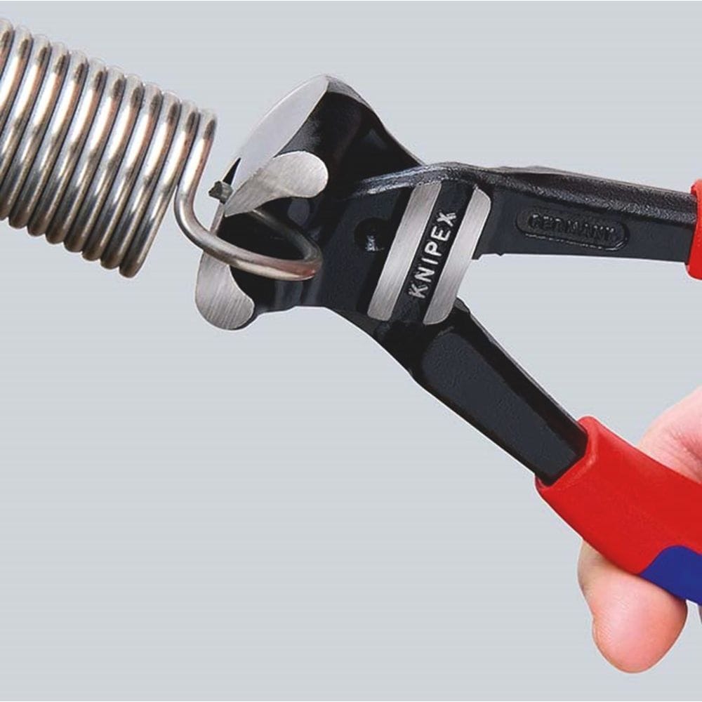 KNIPEX 61 02 200 Boutenvoorsnijtang grote krachtoverbrenging met kunststof bekleed zwart geatramente-3
