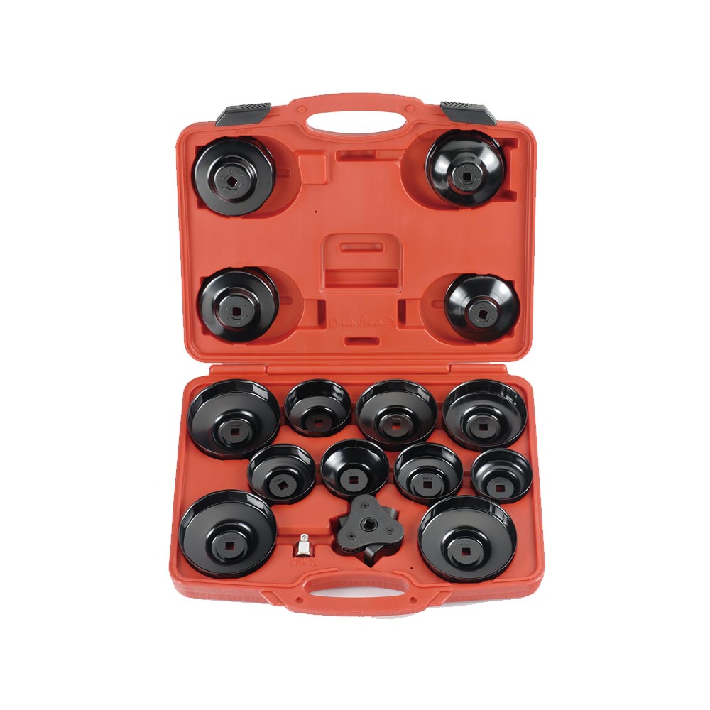 16pc Cup type oil filter wrench set