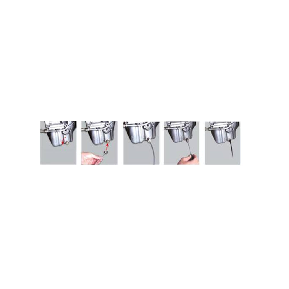 Magnetische olieaftaptang
