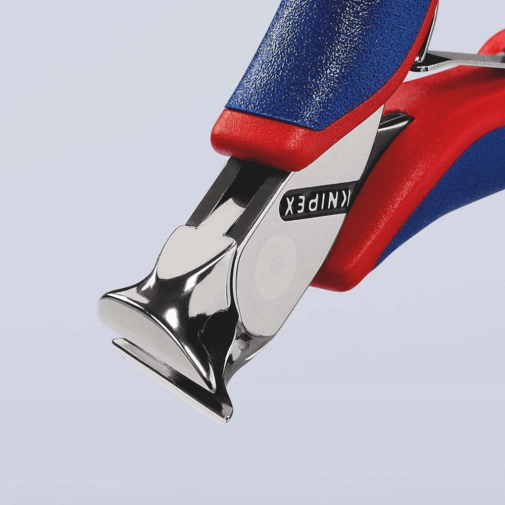 KNIPEX 62 12 120 Elektronica-voorsnijtang met schuine kop met meer-componentengrepen 120 mm-4