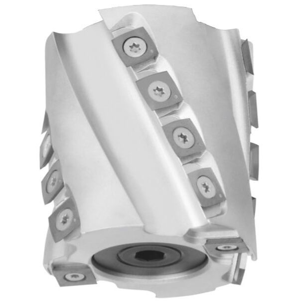 Keermes spiraalmessenkop Ø 80 mm, x 30 mm, TL=86 mm, S=30 mm, Z=2+, HW