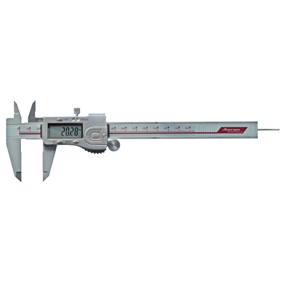 Digitale schuifmaat 200x50mm met ABSO- LUUT systeem, nauwkeurigheid 0,03mm-1