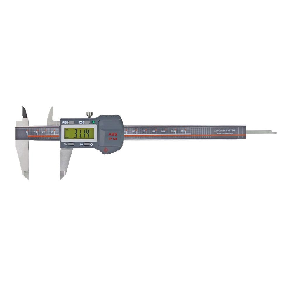 Digital-Messschieber ABS - 3V - IP54 Abl. 0,01mm+inch DIN 862, Schnabell.40mm-0