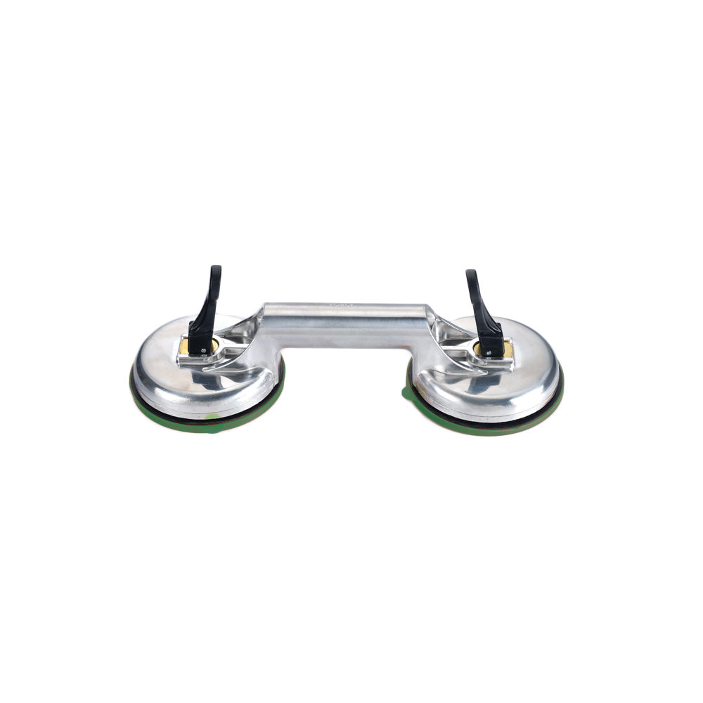 Suction cup - Fixed two suckers  (Aluminum)
