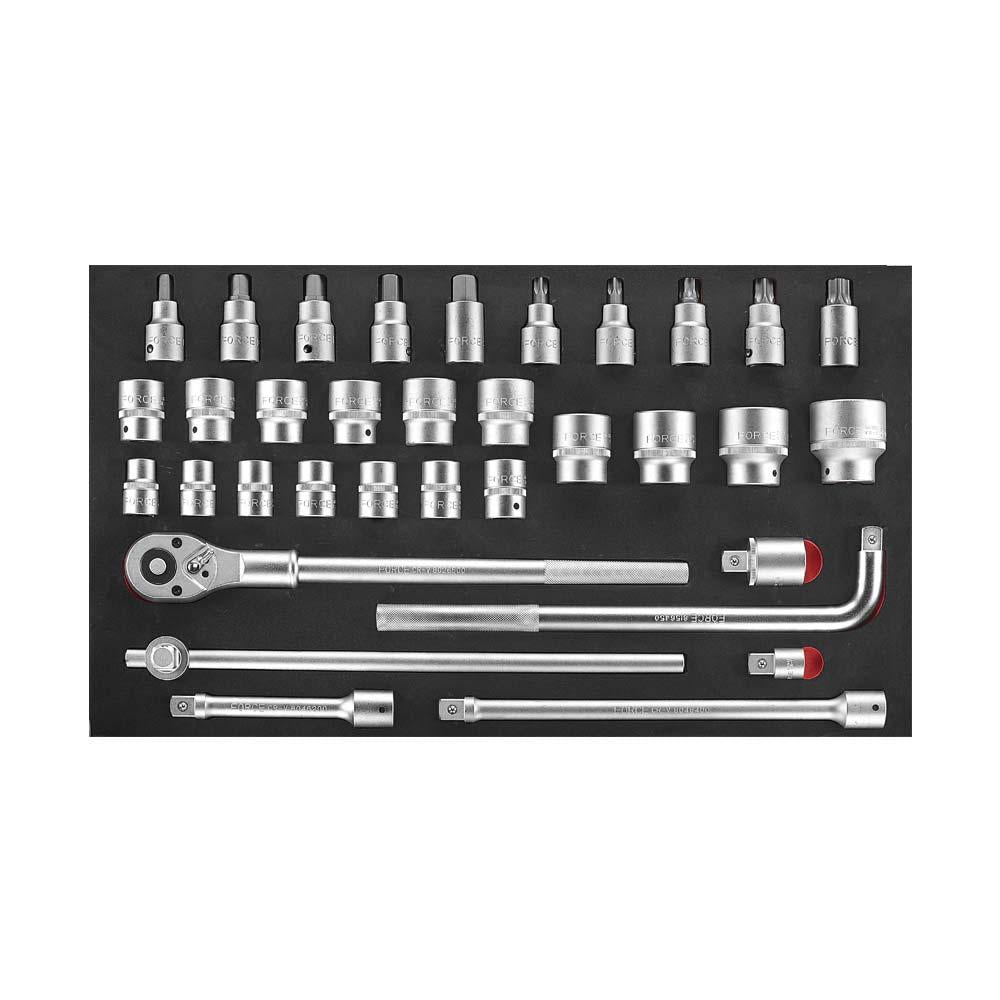34-delige 3/4" Doppenset (10318 EVA)