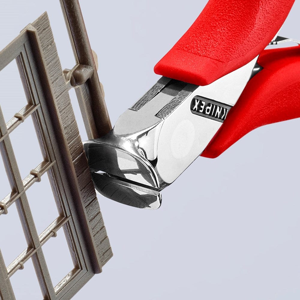 KNIPEX 64 11 115 Elektronica-voorsnijtang met kunststof bekleed 115 mm-3