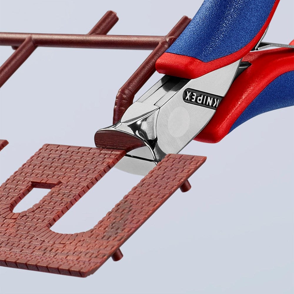 KNIPEX 64 12 115 Elektronica-voorsnijtang met meer-componentengrepen 115 mm-3