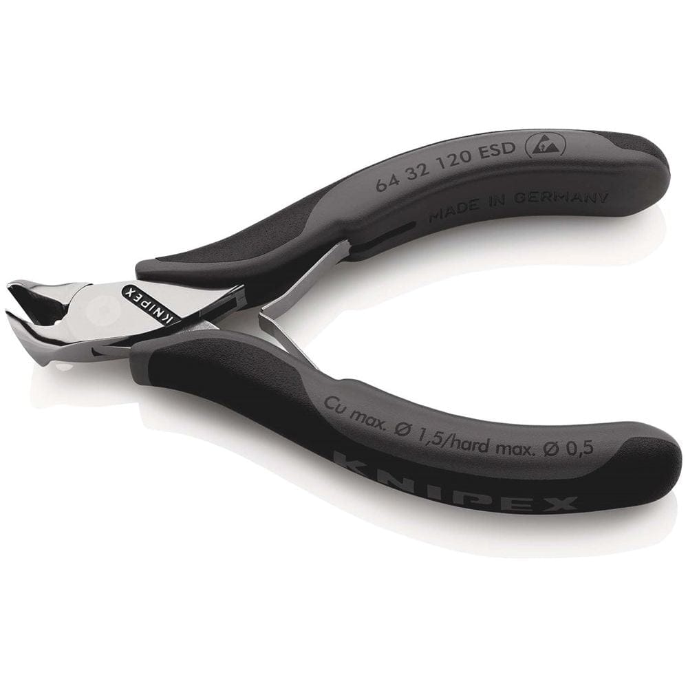 KNIPEX 64 32 120 ESD Elektronica-voorsnijtangen ESD met meer-componentengrepen 120 mm-2