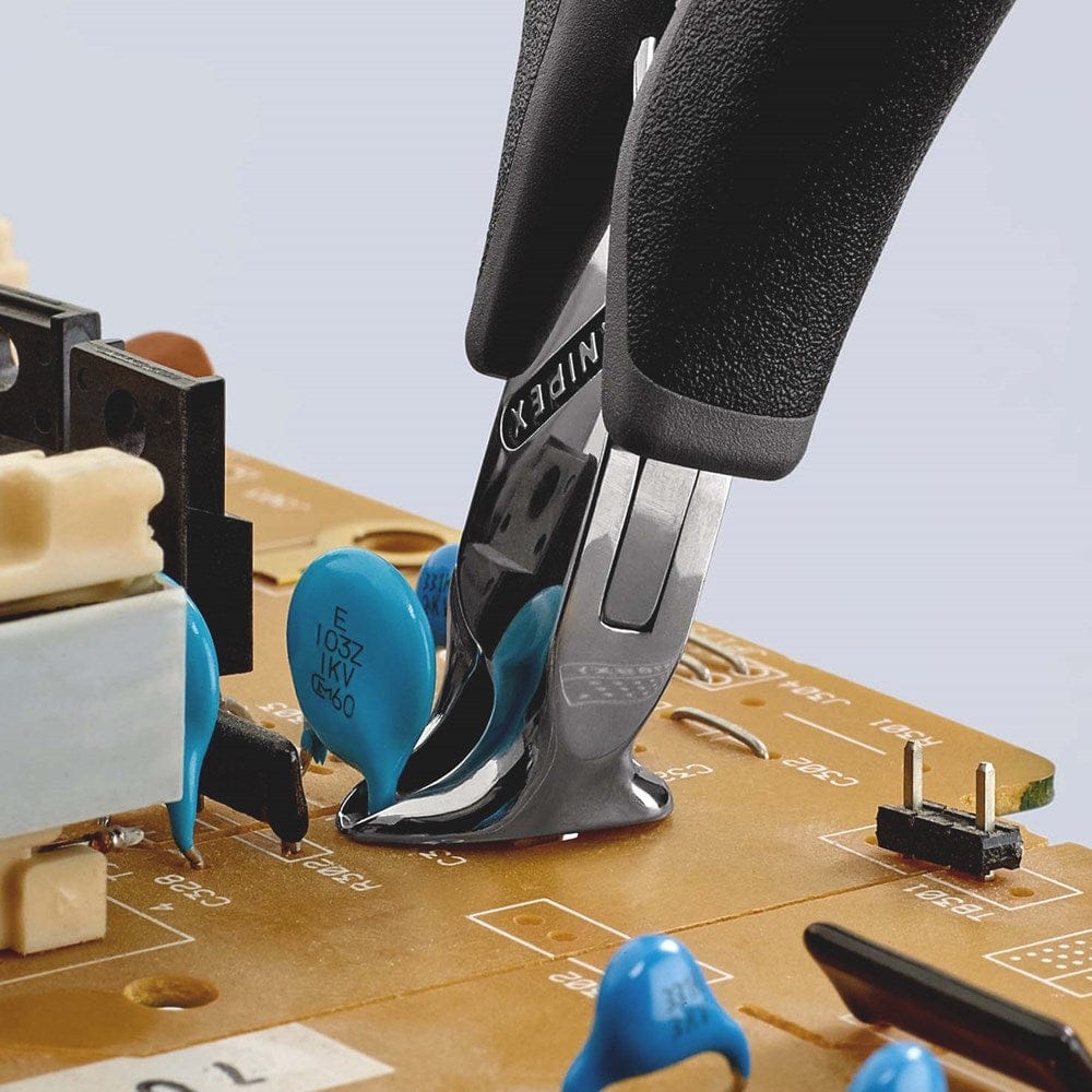 KNIPEX 64 32 120 ESD Elektronica-voorsnijtangen ESD met meer-componentengrepen 120 mm-4