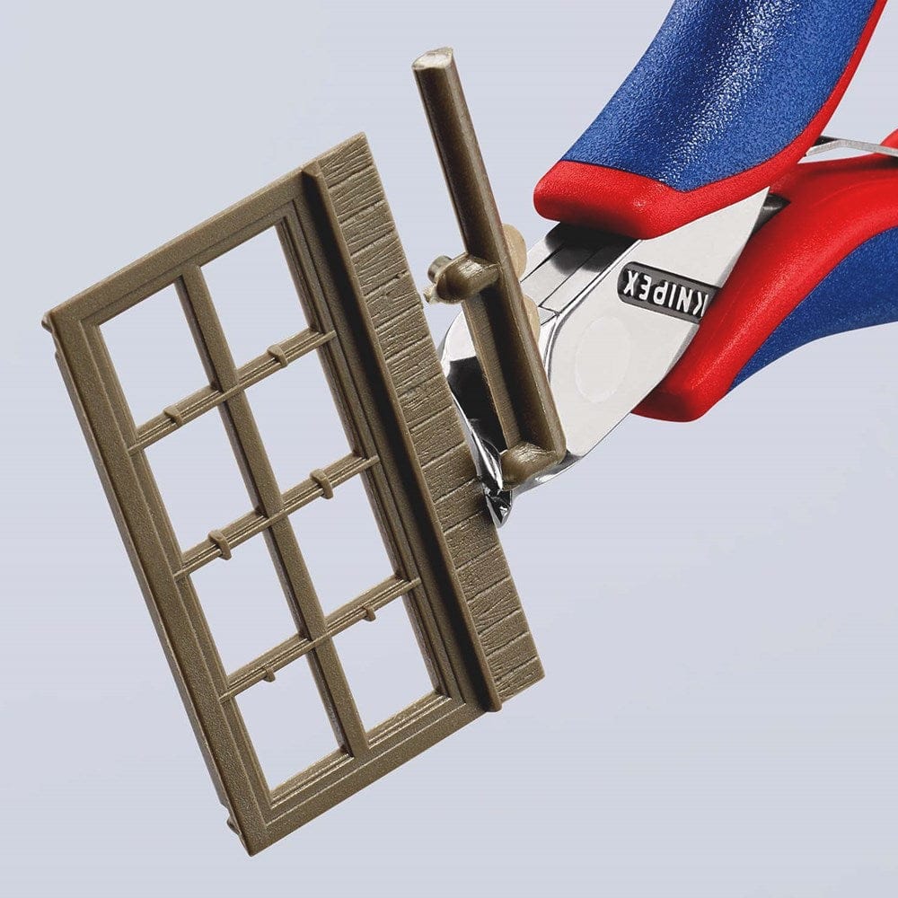 KNIPEX 64 52 115 Elektronica-voorsnijtang met meer-componentengrepen 115 mm-3