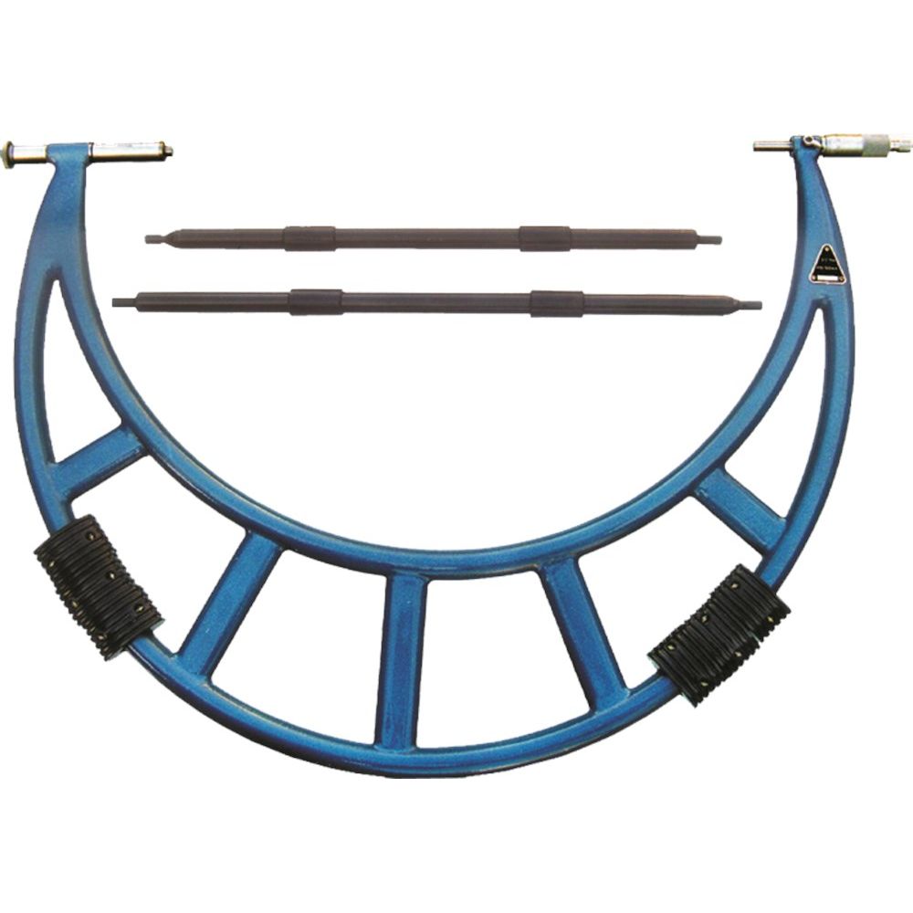 Precisie micrometer 0,5mm 900-1000mm met 2 verwisselbare meetstiften 25+50mm-0