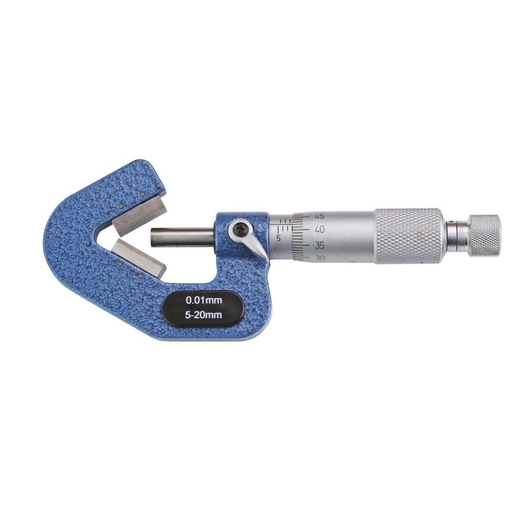 Precisie driepunts micrometer 35-50mm aflezing 0,01mm met HM meetpunten-1