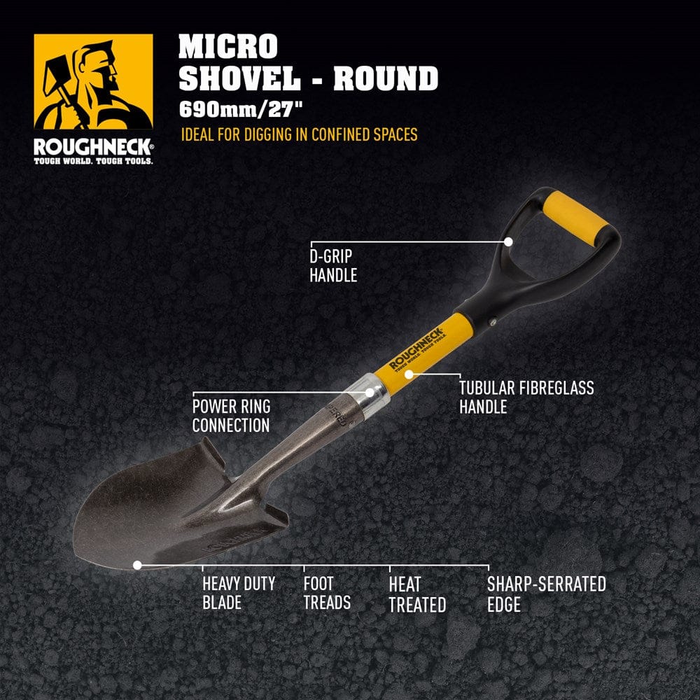 Schep MICRO rond 150x700mm-6