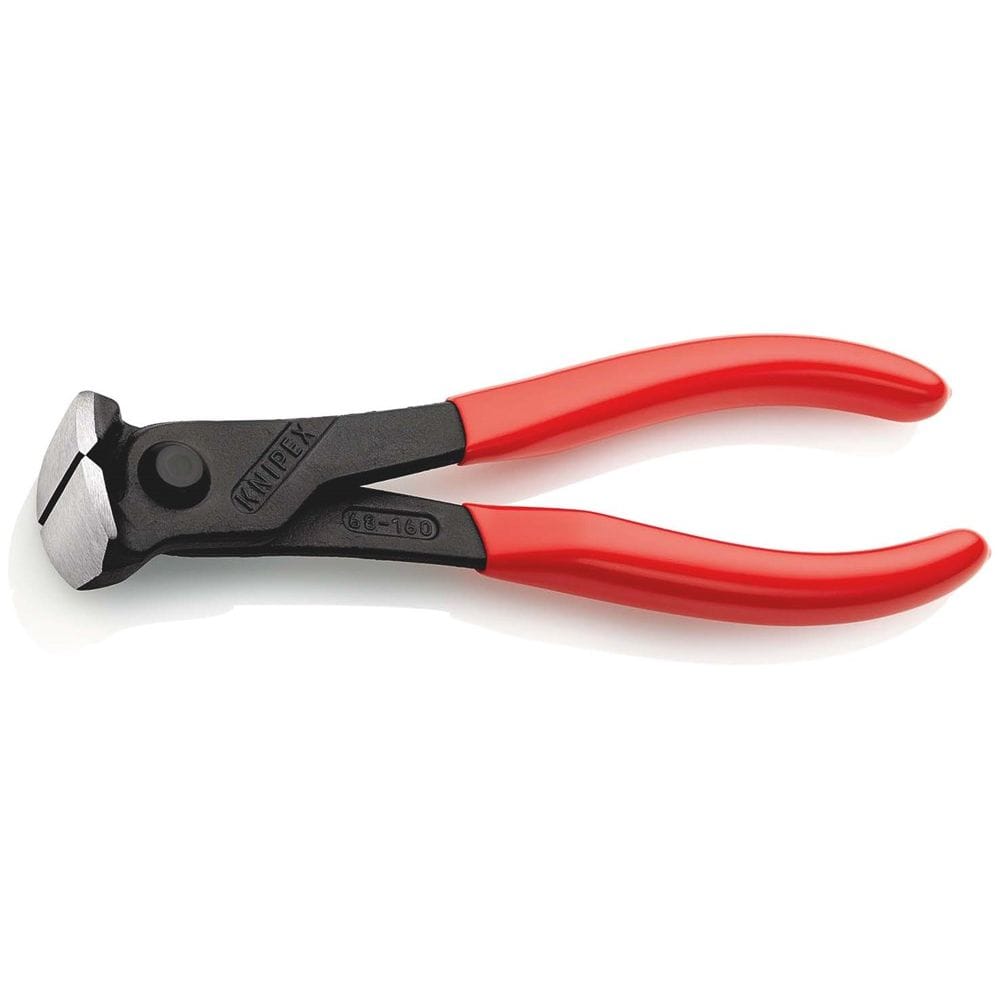 KNIPEX 68 01 160 Voorsnijtang met kunststof bekleed zwart geatramenteerd 160 mm-0