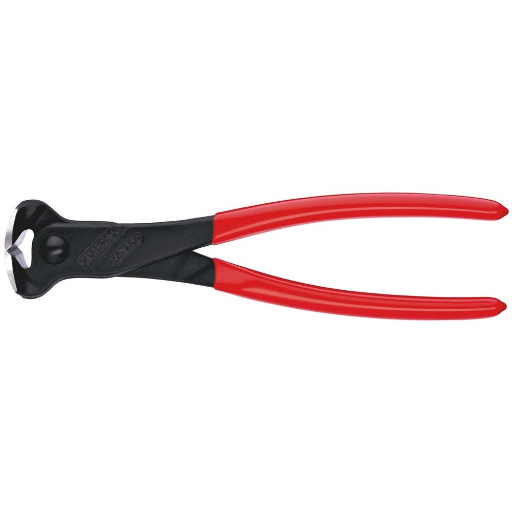 KNIPEX 68 01 200 Voorsnijtang met kunststof bekleed zwart geatramenteerd 200 mm-0