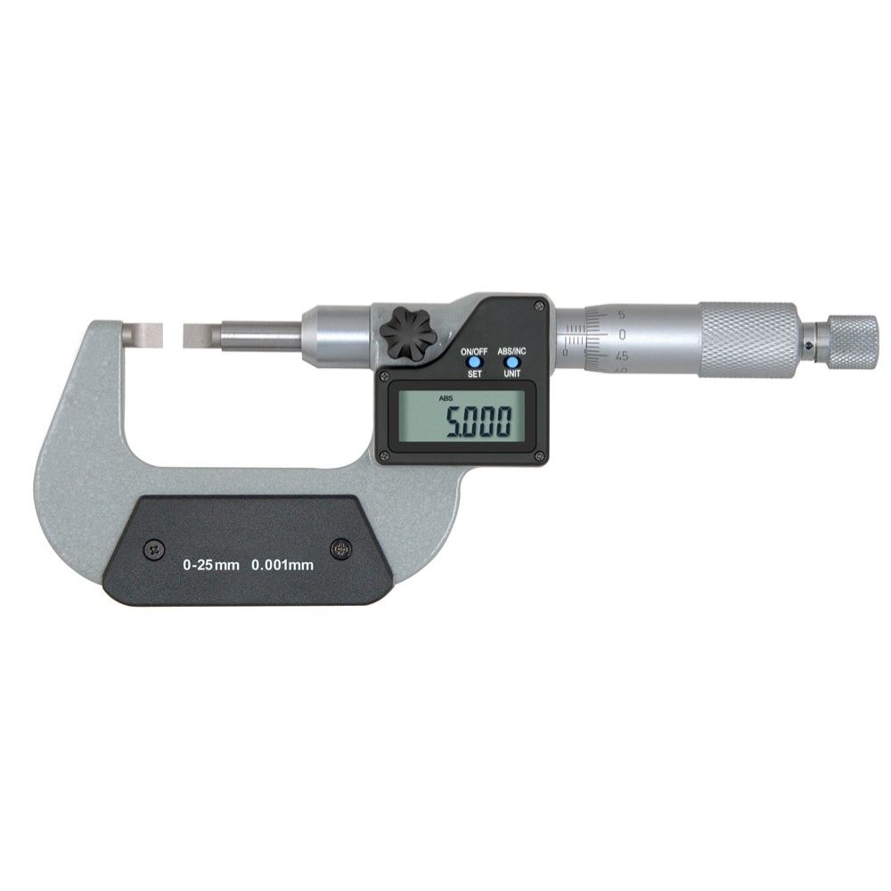 Digitale meetschroeven 25-50mm IP65, voor groefmeting-0