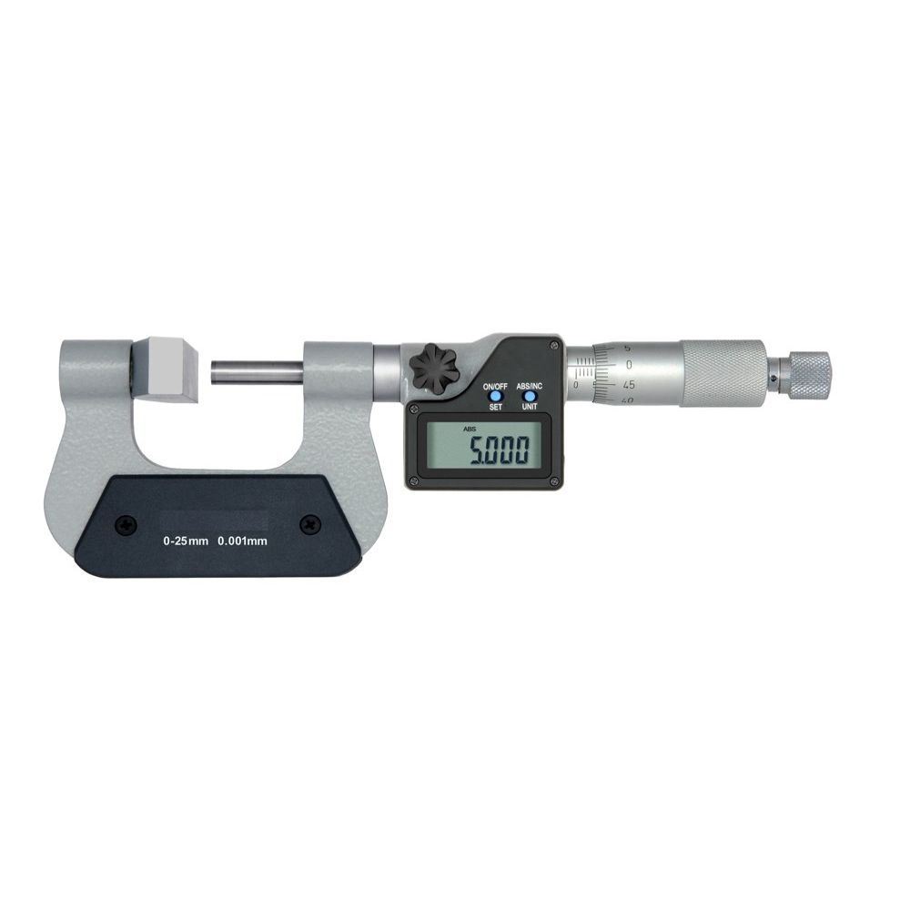 Dititale meetschroeven 0-25mm IP65, extra groot beeld 50x14mm-0