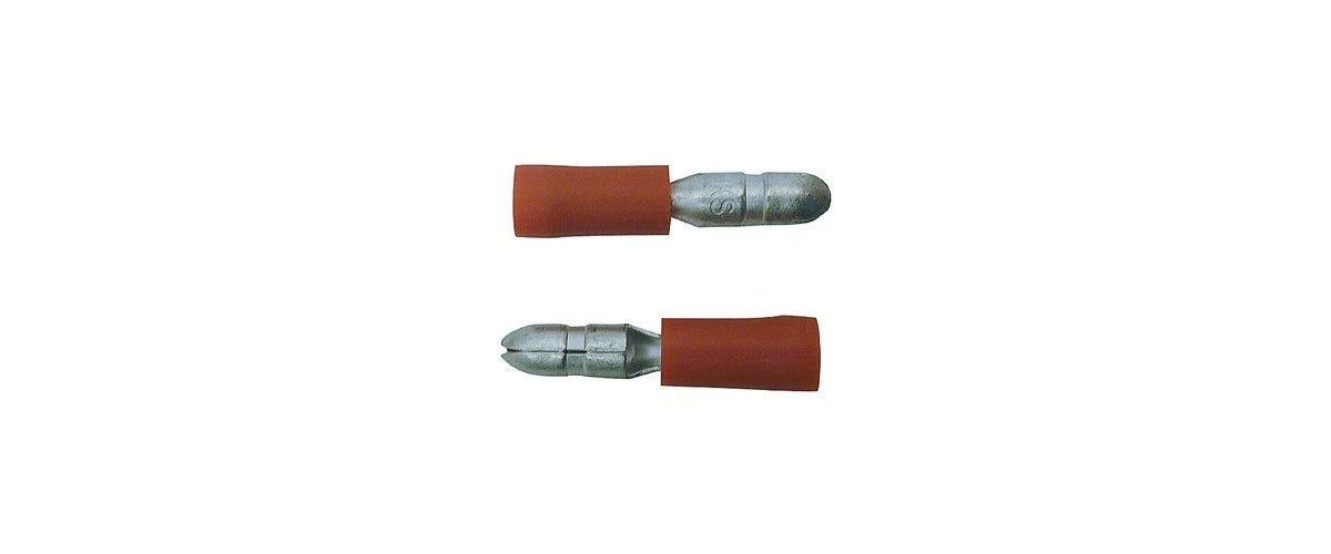 Skandia Rondsteker rood 0,5-1,5mm² (10 stuks)