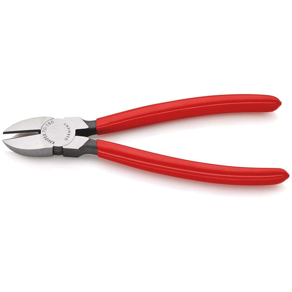 KNIPEX 70 01 180 Zijsnijtang met kunststof bekleed zwart geatramenteerd 180 mm-2