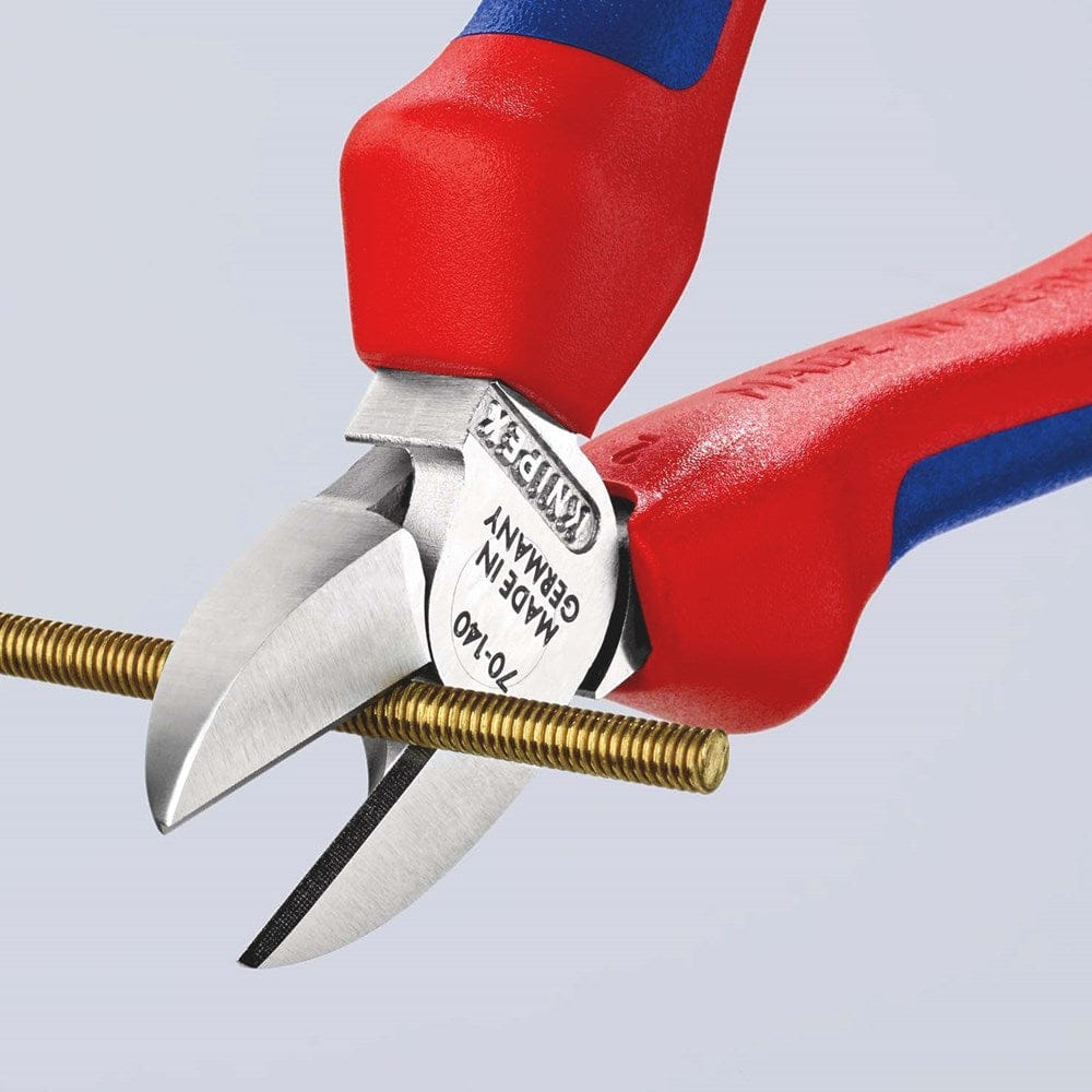 KNIPEX 70 05 140 Zijsnijtang met meer-componentengrepen verchroomd 140 mm-3