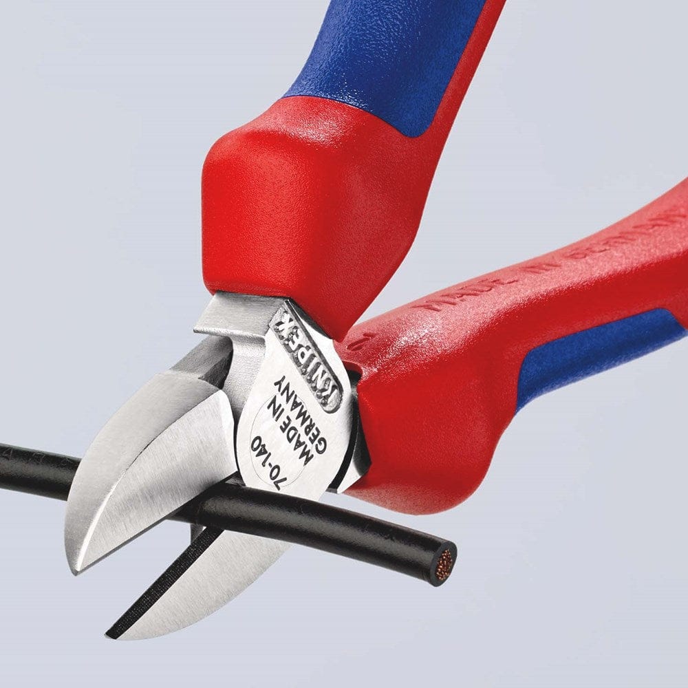 KNIPEX 70 05 140 Zijsnijtang met meer-componentengrepen verchroomd 140 mm-5