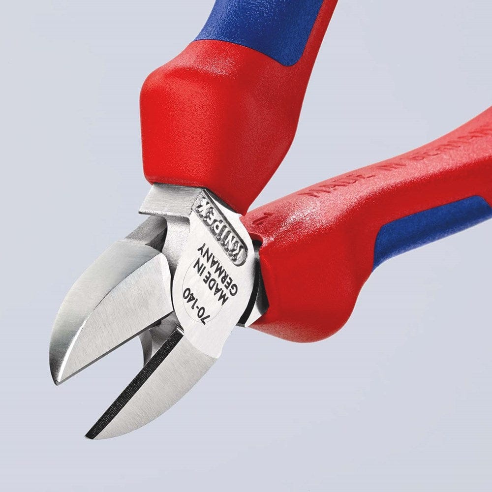 KNIPEX 70 05 140 Zijsnijtang met meer-componentengrepen verchroomd 140 mm-6