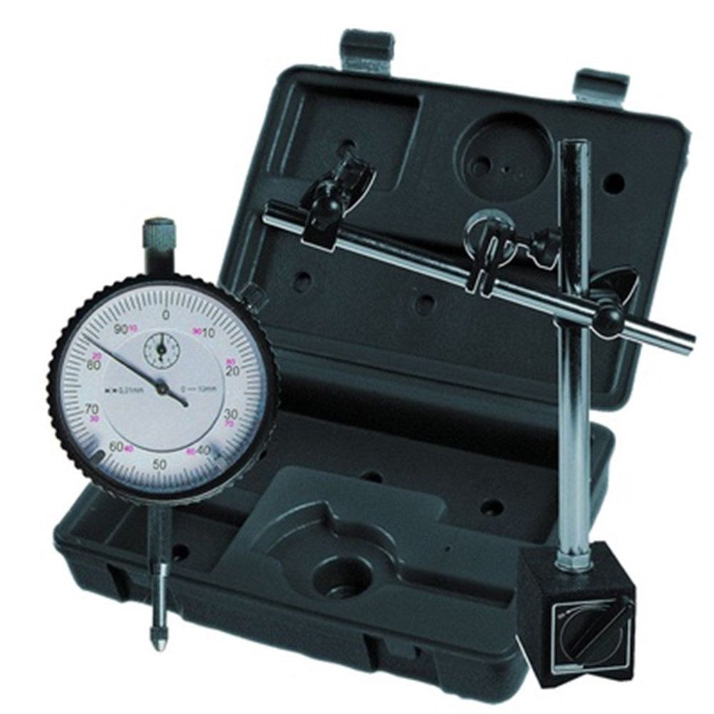 Meetklok met statief in kunststof koffer-0