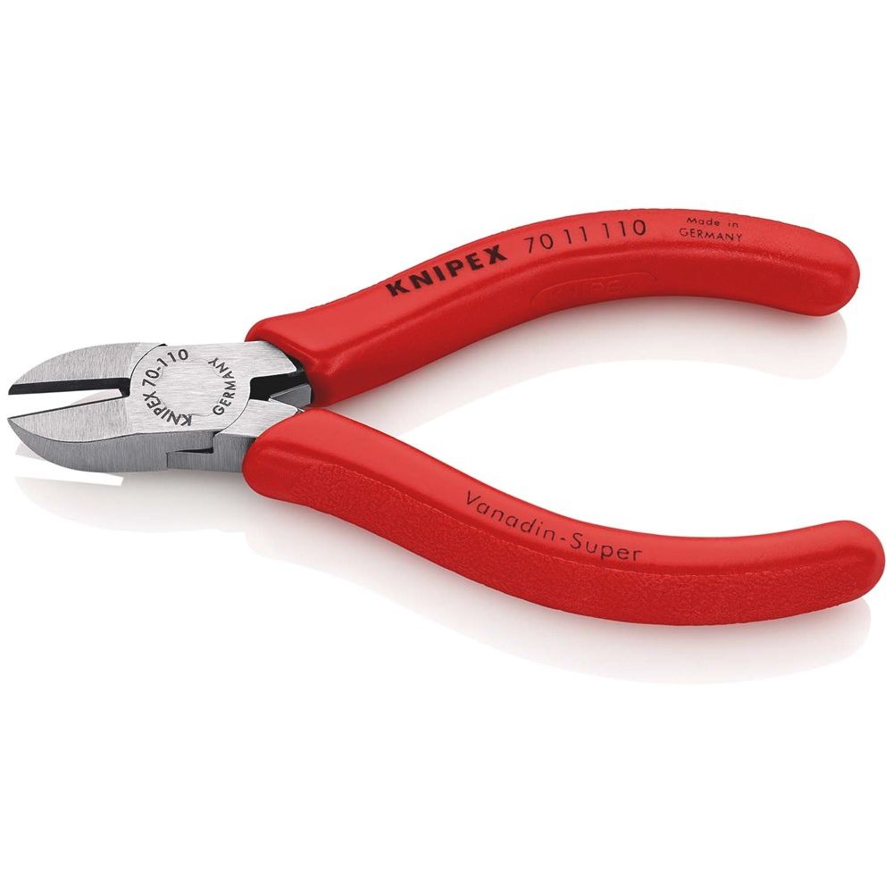 KNIPEX 70 11 110 Zijsnijtang met kunststof bekleed zwart geatramenteerd 110 mm-2