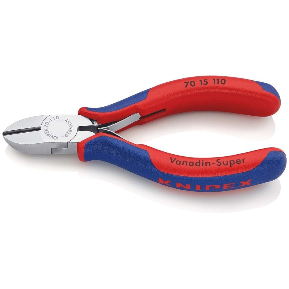 KNIPEX 70 15 110 Zijsnijtang met meer-componentengrepen verchroomd 110 mm-0