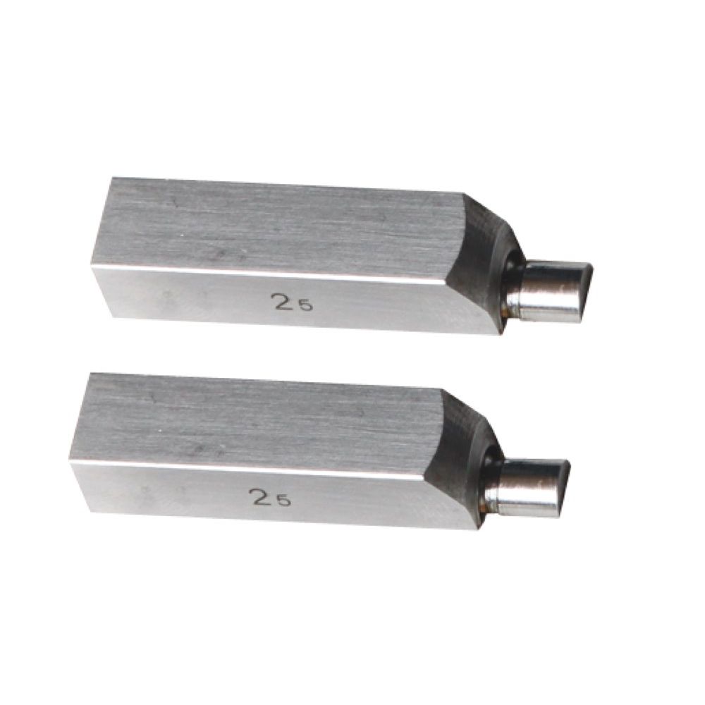 Paar Meschnabel R 2,5 x 10 mm L=40xB=9xH=8mm-0