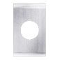Keermes 7,5 x 12,0 x 1,5 mm (1-gats), tweezijdig geslepen, HW