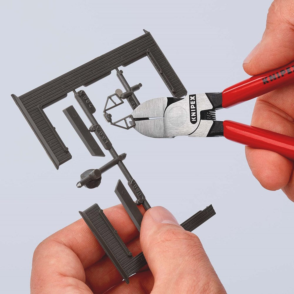 KNIPEX 72 01 140 Zijsnijtangen voor kunststof met kunststof bekleed 140 mm-6