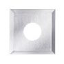 Keermes 10,5 x 10,5 x 1,5 mm (1-gats), vierzijdig geslepen, HW
