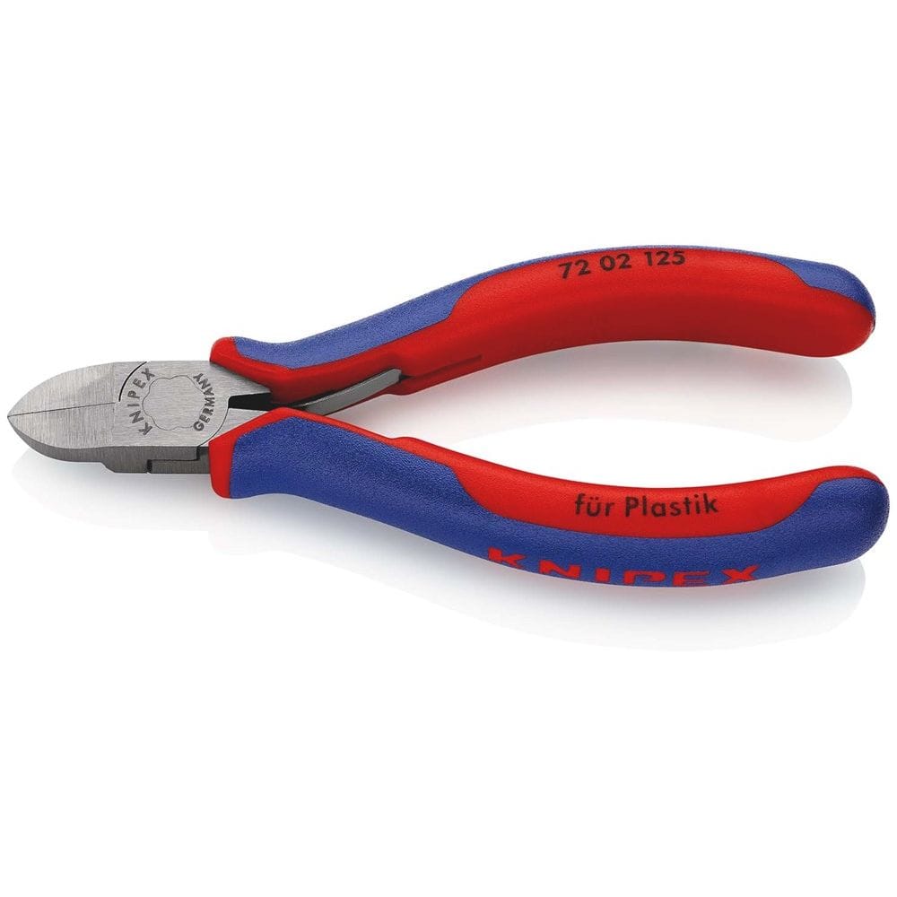 KNIPEX 72 02 125 Zijsnijtangen voor kunststof met meer-componentengrepen 125 mm-1