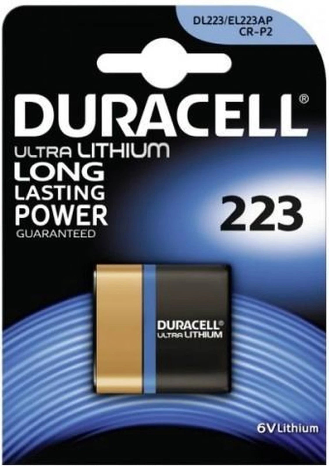 Duracell Ultra Foto batterij 223 1st.