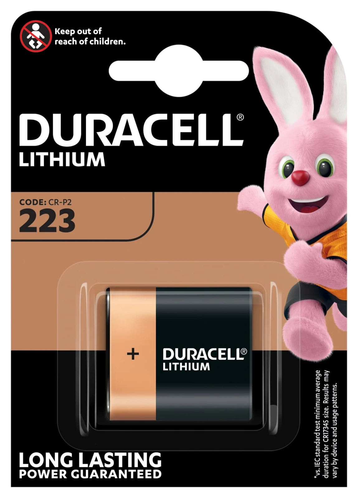 Duracell Ultra Foto batterij 223 1st.