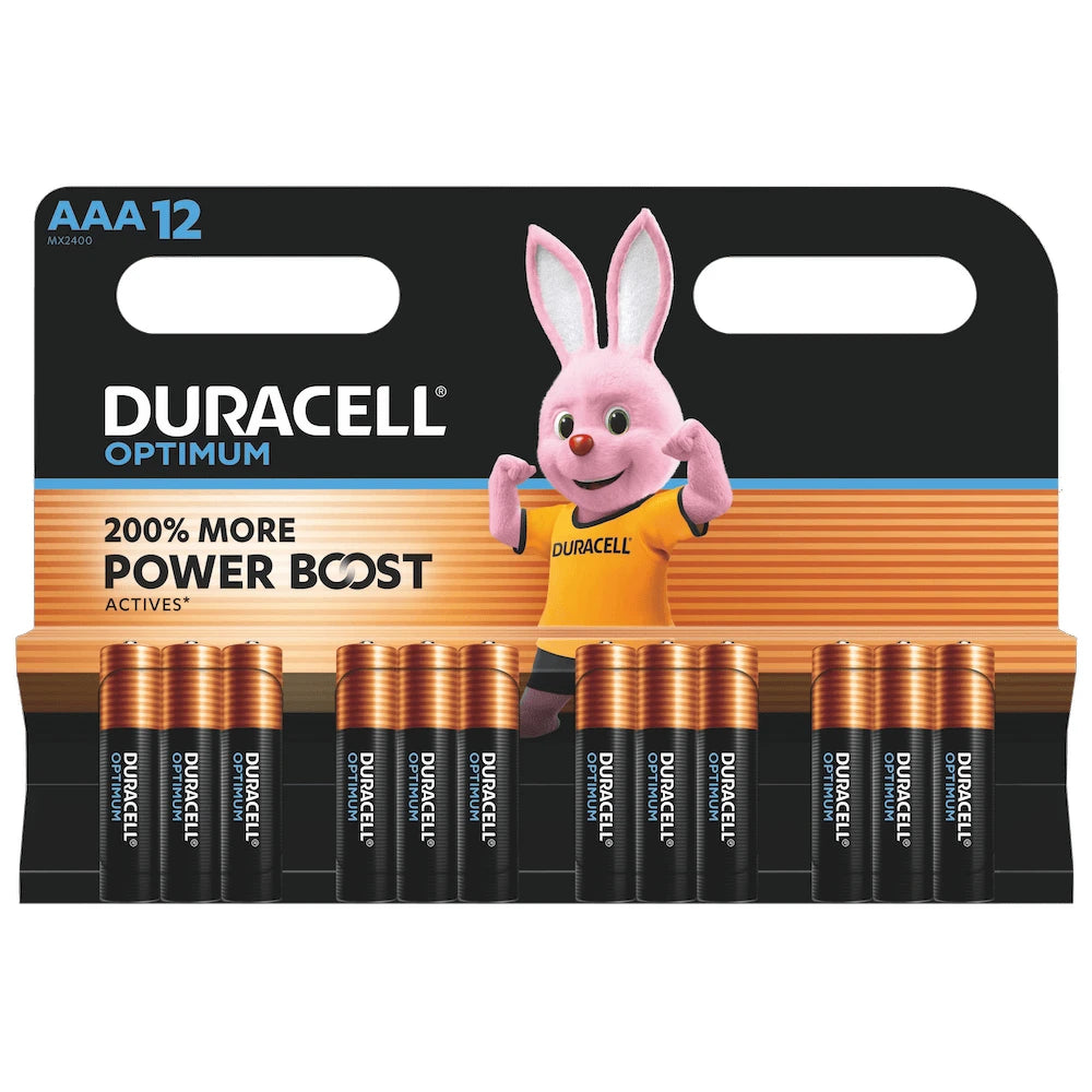 Duracell Alkaline Optimum AAA 12st.