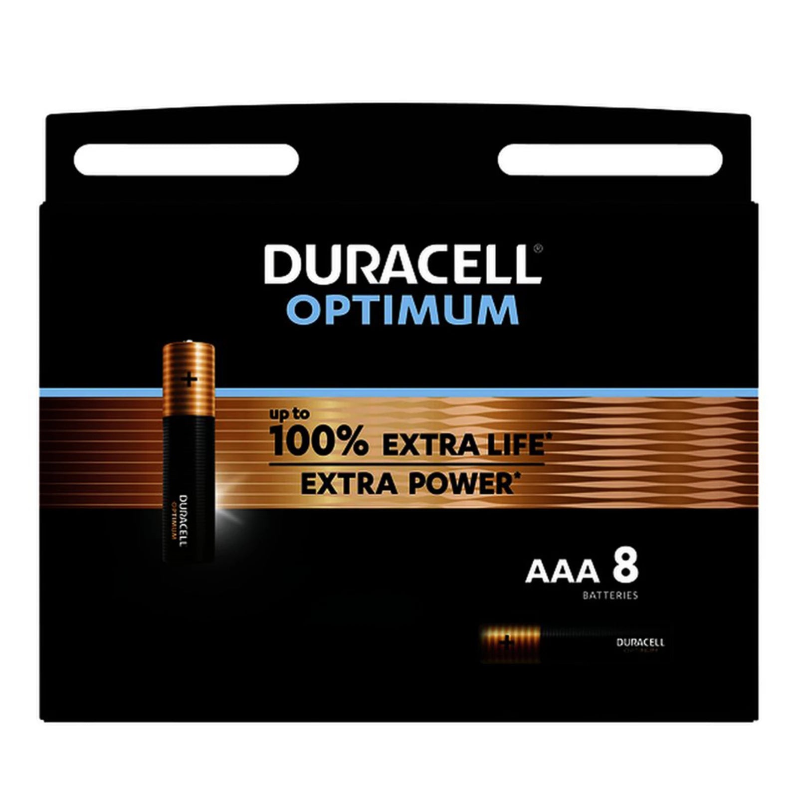 Duracell Alkaline Optimum AAA 8st.