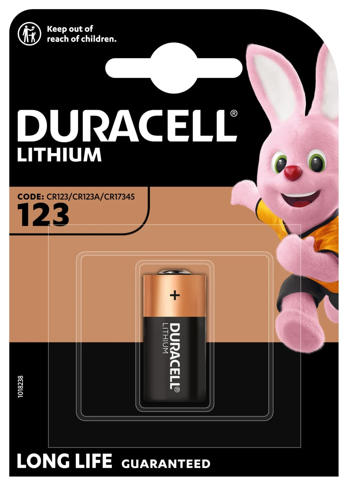 Duracell Ultra Foto batterij 123 1st.