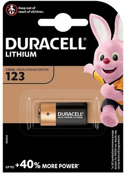 Duracell Ultra Foto batterij 123 1st.
