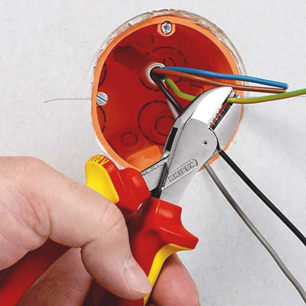 KNIPEX 73 06 160 X-Cut® Compacte zijsnijtang grote krachtoverbrenging geïsoleerd met meer-componente-4