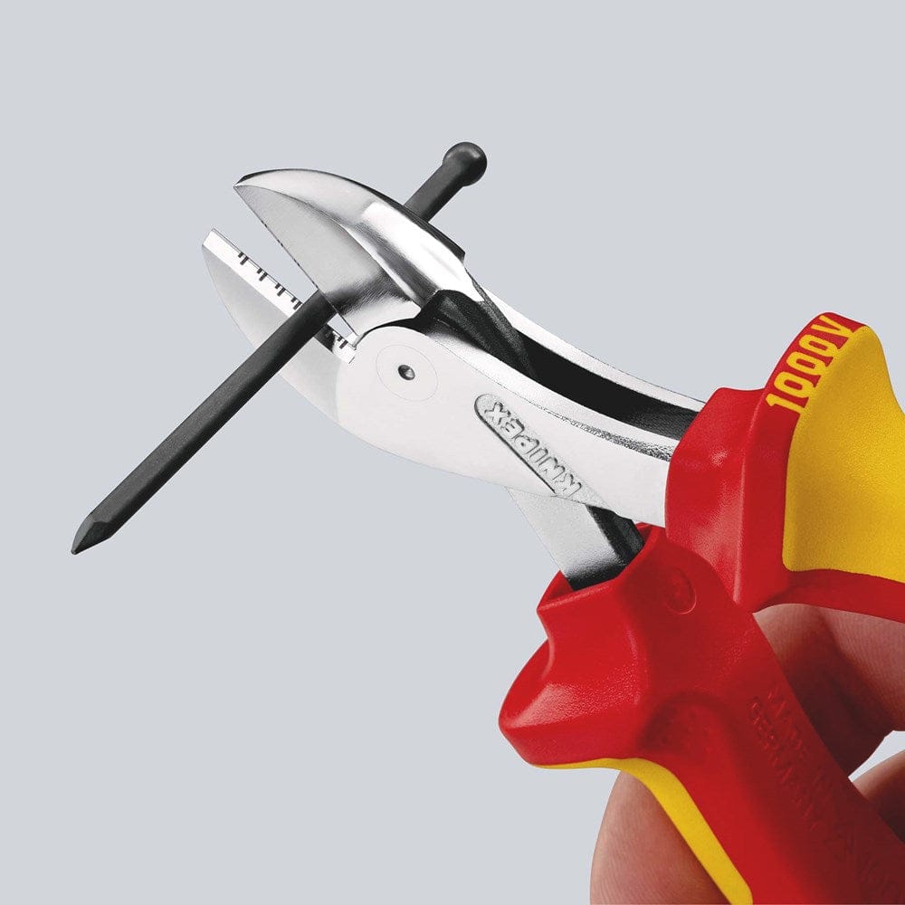 KNIPEX 73 06 160 X-Cut® Compacte zijsnijtang grote krachtoverbrenging geïsoleerd met meer-componente-6