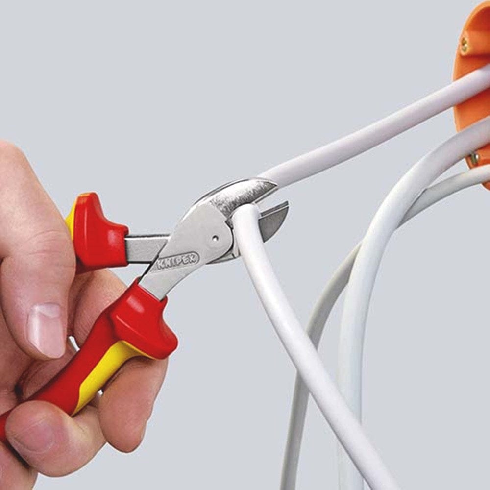 KNIPEX 73 06 160 X-Cut® Compacte zijsnijtang grote krachtoverbrenging geïsoleerd met meer-componente-11