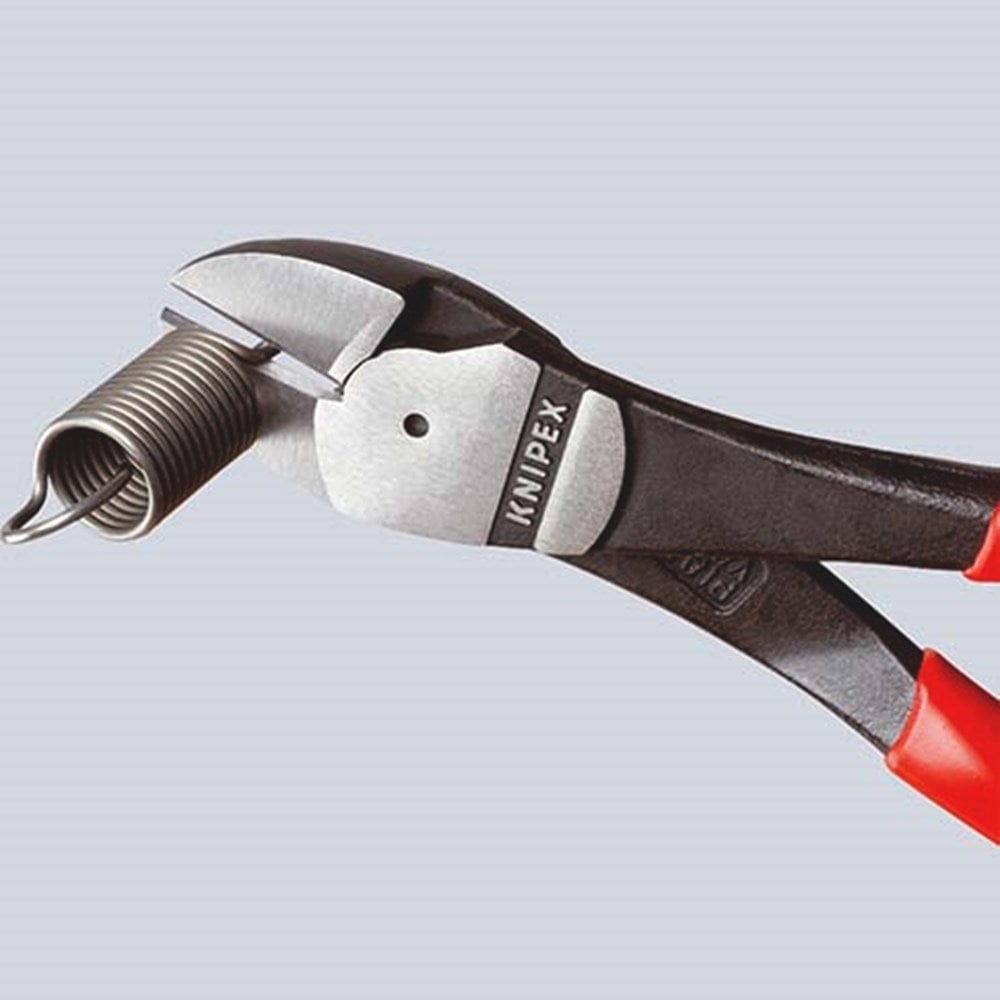 KNIPEX 74 01 160 Kracht-zijsnijtang met kunststof bekleed zwart geatramenteerd 160 mm-3