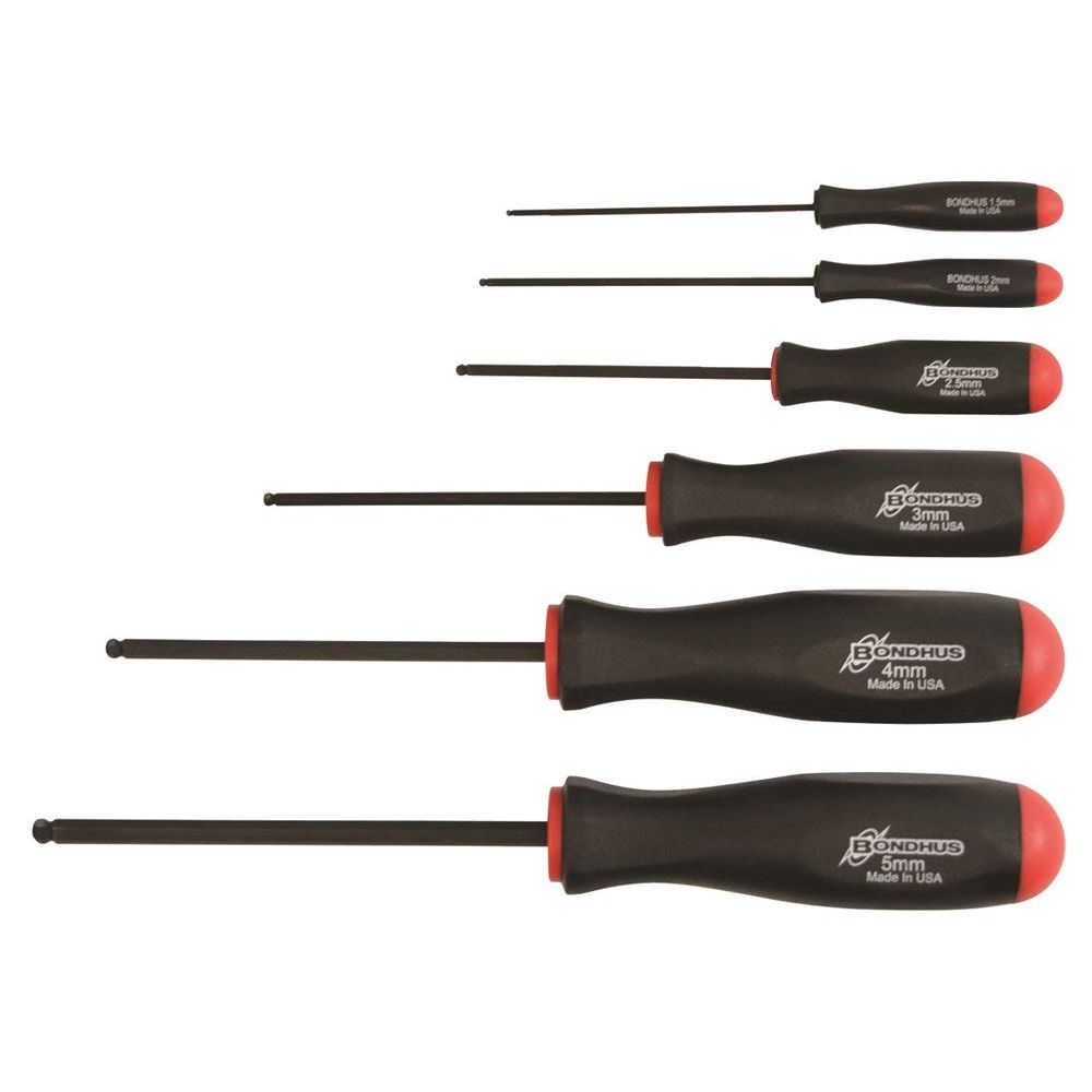 Schroevendraaierset inbus 1.5-5.0mm-0