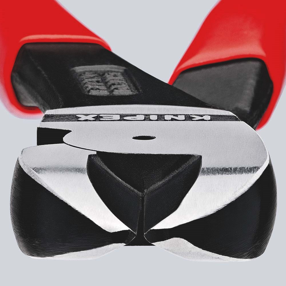 KNIPEX 74 91 250 Kracht-middensnijtang met kunststof bekleed zwart geatramenteerd 250 mm-4