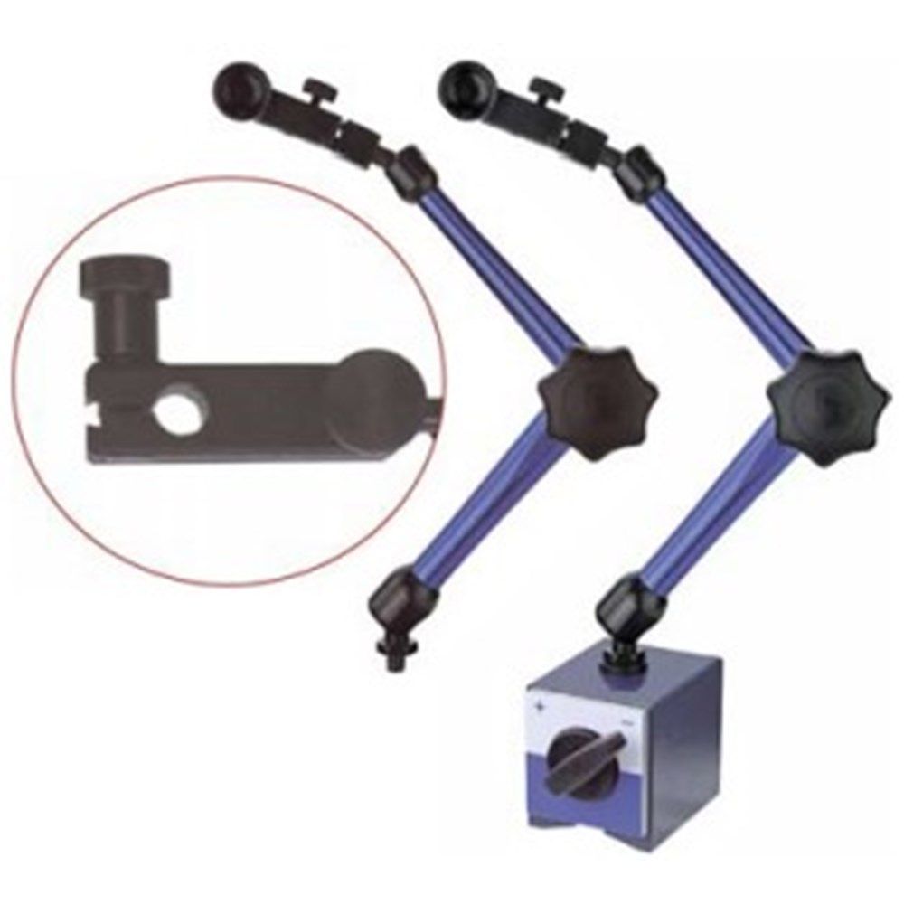 Magnet-Messstativ mechanische Zentralkl Magnet 60kg.M8, 59x50x55mm-2