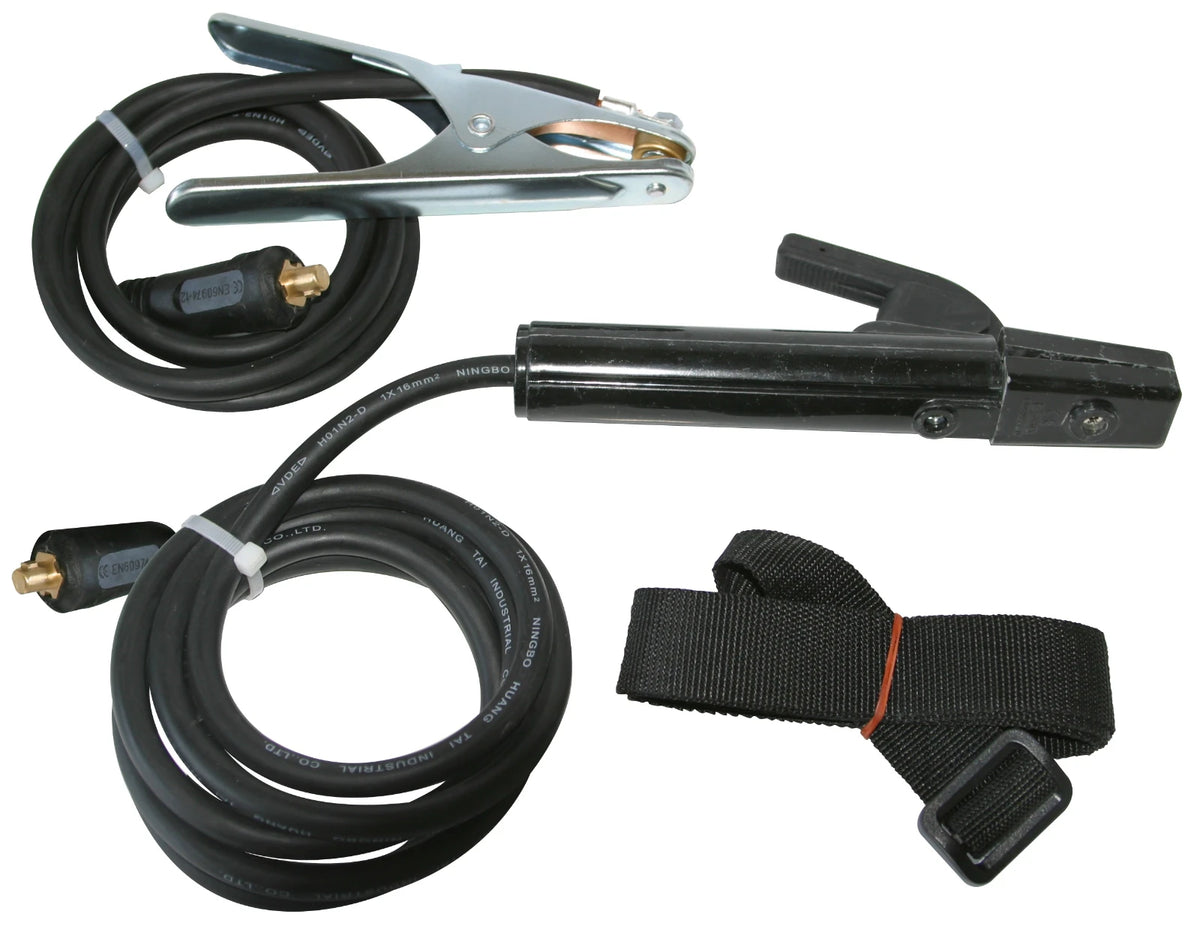 GYS MMA toebehoren set 7 (kabel, klem en connector)