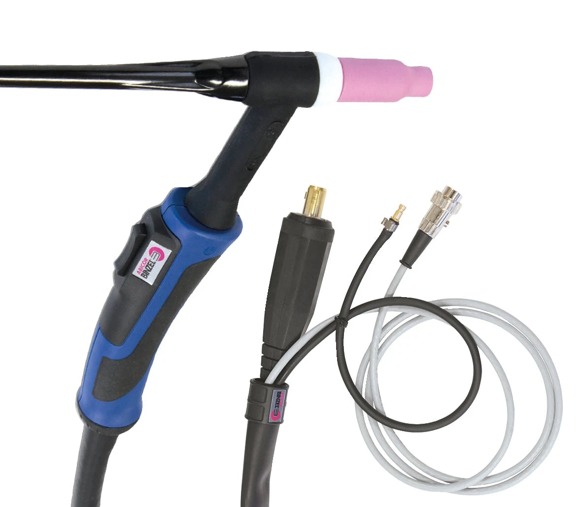 GYS TIG toorts SR26P met kabel 8 m 35-50 mm 7-pins